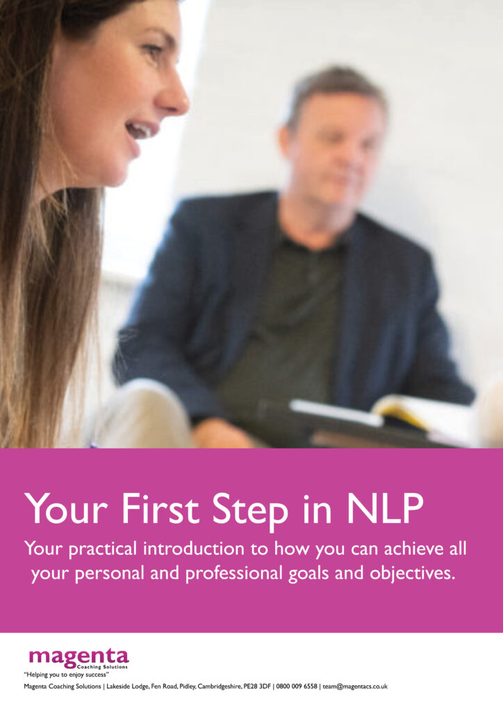 NLP First Step Short Guide Front cover of NLP First Step Short Guide